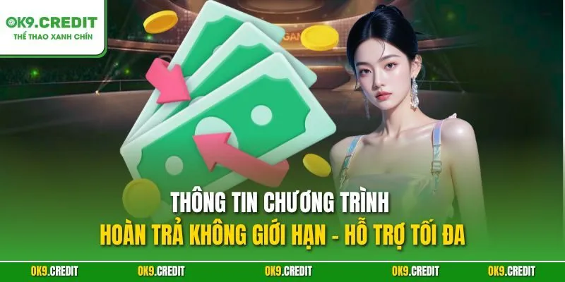 Thông tin chương trình hoàn trả không giới hạn – Hỗ trợ tối đa